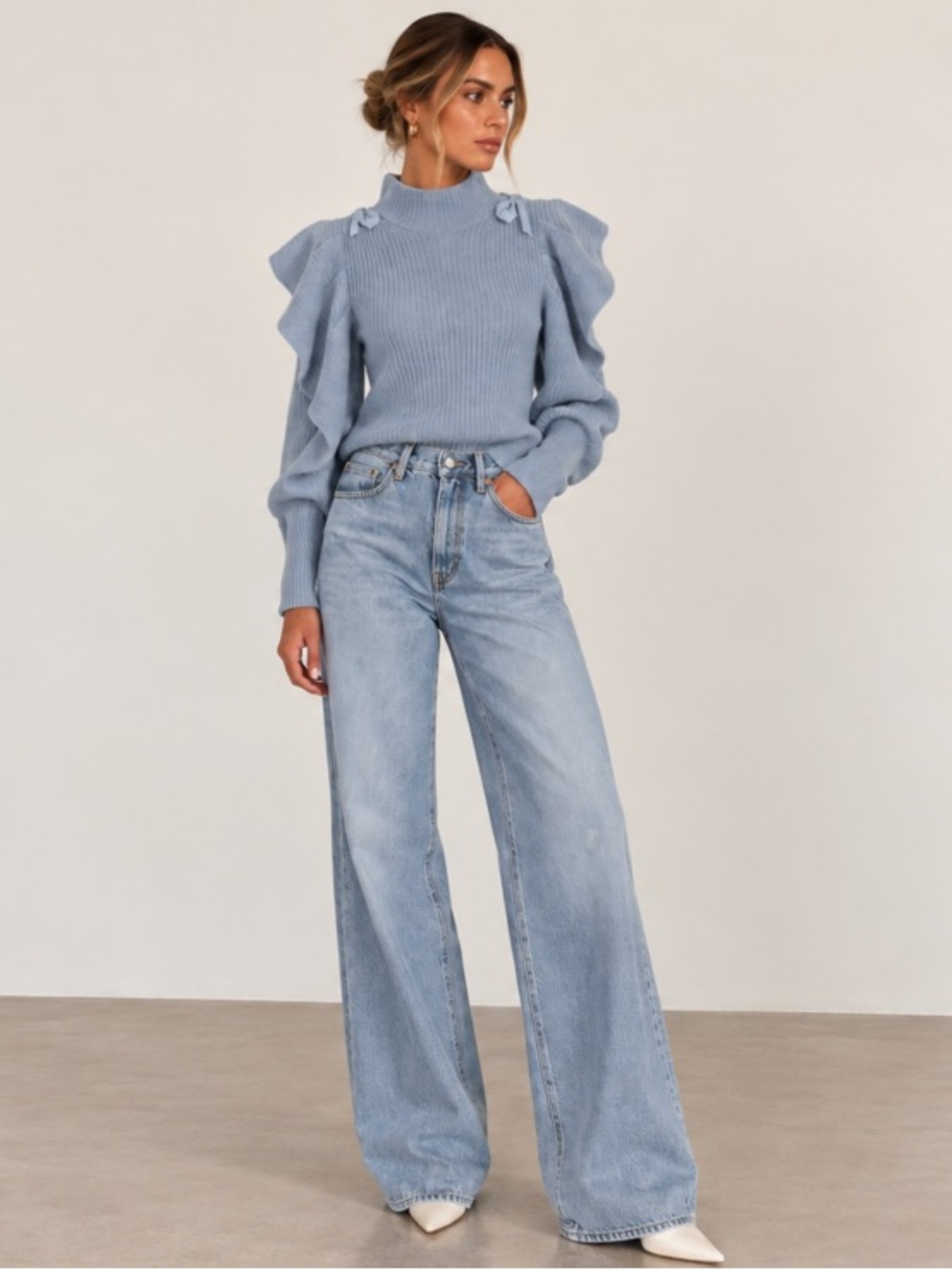 LOVESHACKFANCY 100% Cashmere Potter Sweater